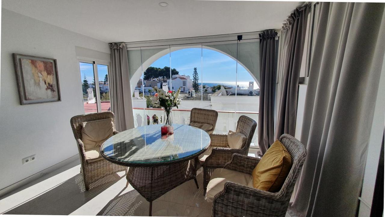 Stilfullt Semesterhus Naera Pool Och Strand. Nerja Exteriör bild