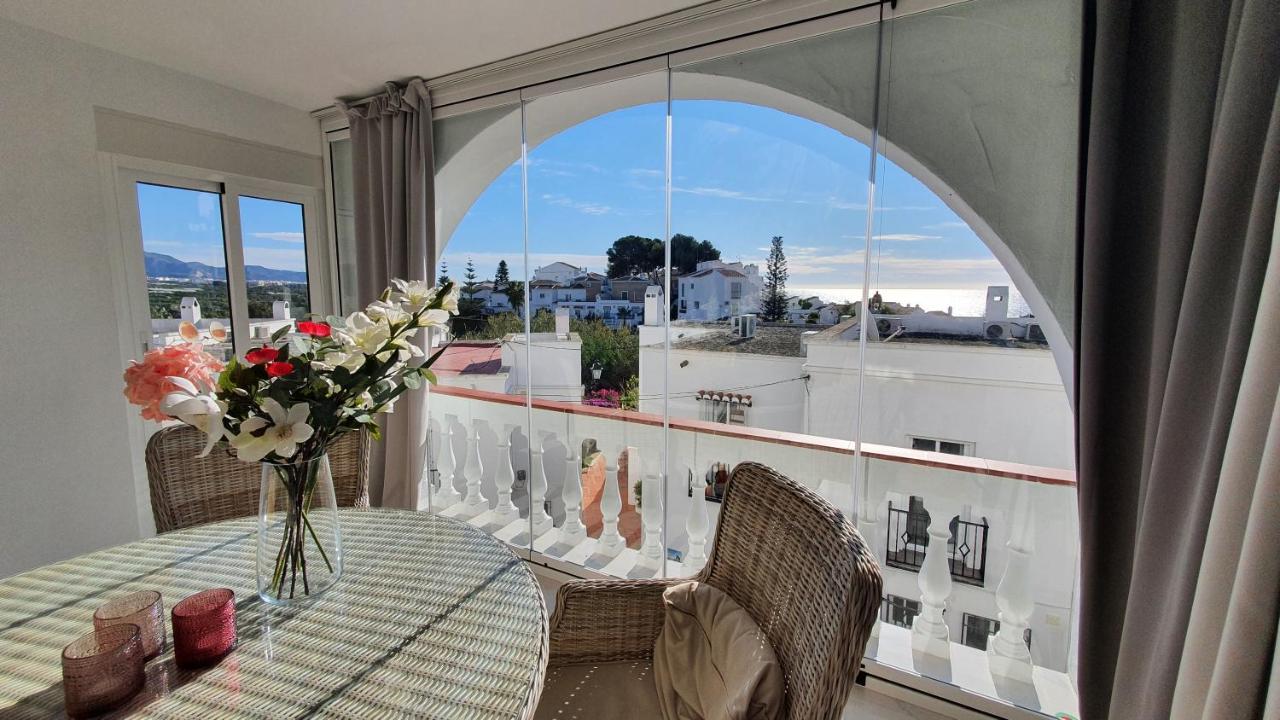 Stilfullt Semesterhus Naera Pool Och Strand. Nerja Exteriör bild